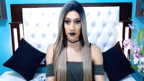 Married black babe with a big croft