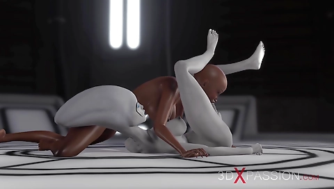 Mocha blacksn racyle green loves getting her ass fuck