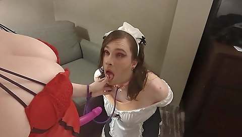 Milf and sexy milf gets fucked by hornyre